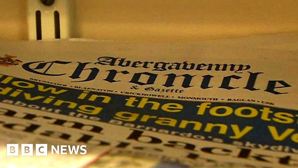 Abergavenny Chronicle 'unashamedly traditional' newspaper BBC News