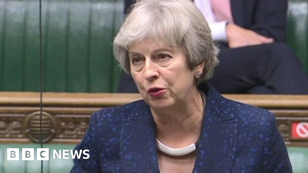 Theresa May 'cannot support' government's Brexit bill