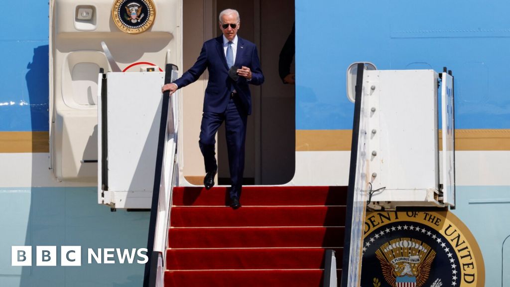 Biden arrives in Israel ahead of thorny Saudi Arabia trip