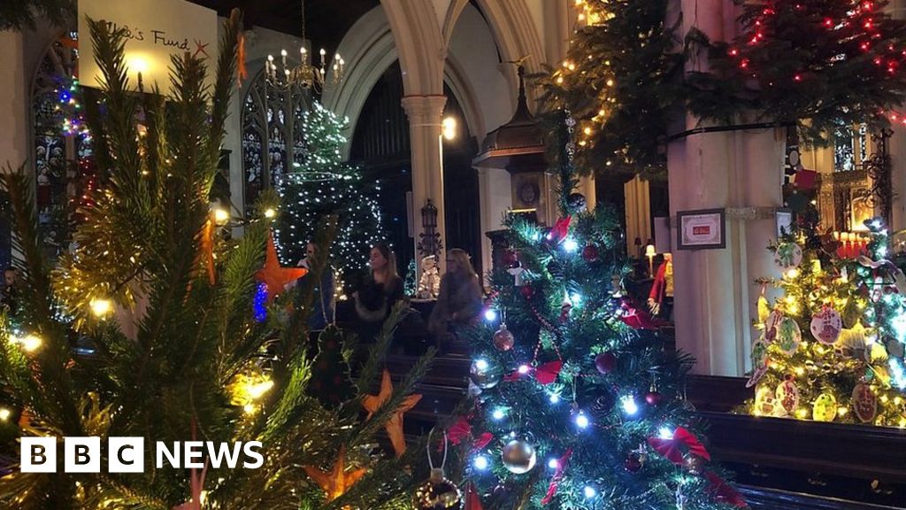 Ipswich church Christmas tree festival sees 118 festive creations