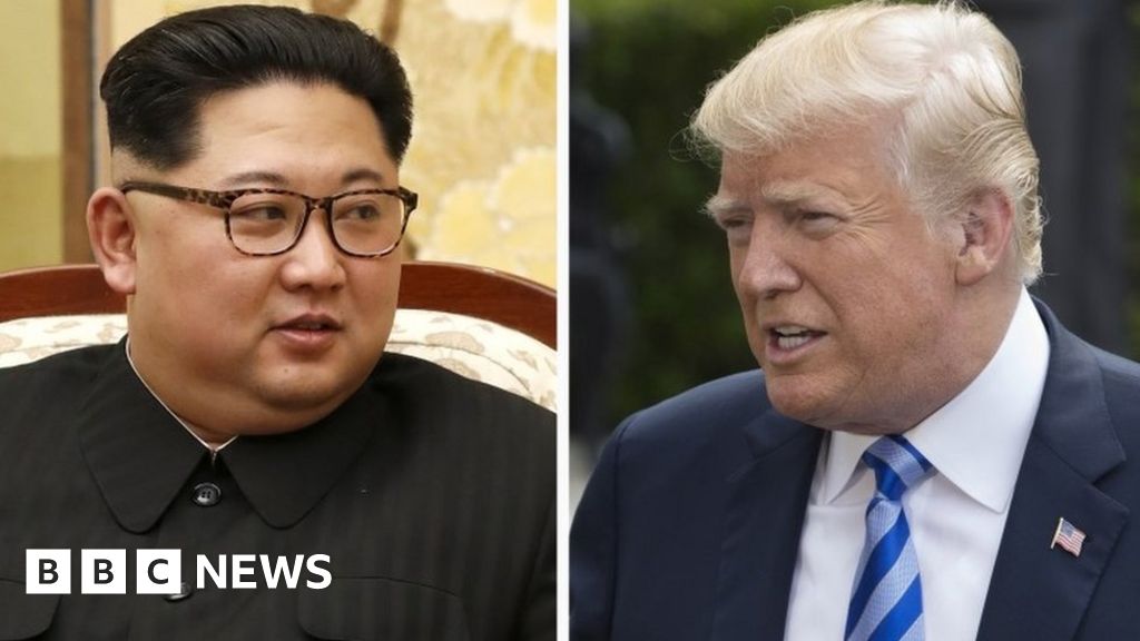 North Korea Threatens To Cancel Trump Summit Bbc News 