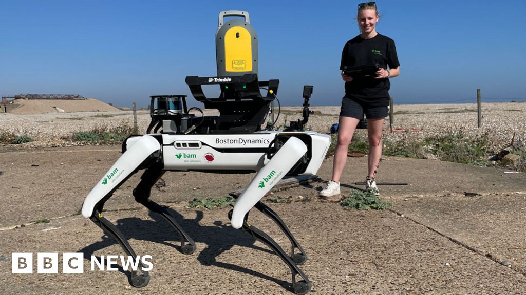 Orford Ness: Robotic ‘dog’ surveys ex Cold War site in National Trust first