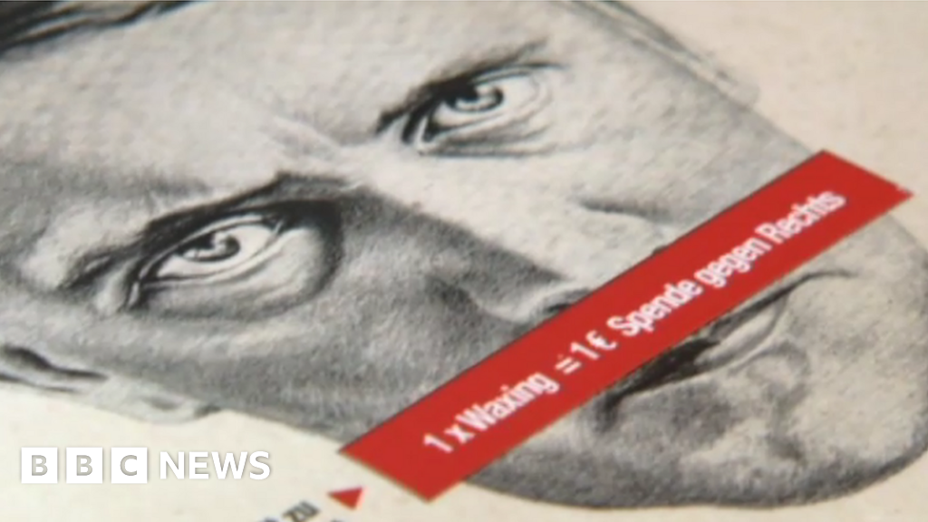 German Salon Removes Hitler Waxing Advert Bbc News