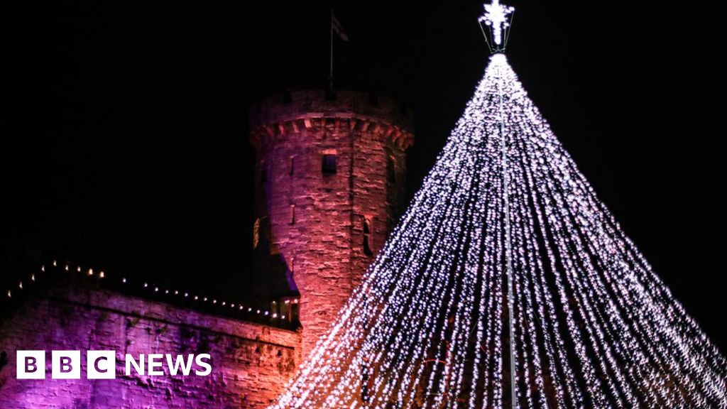 Warwick Castle Christmas lights adapted for kids with special needs