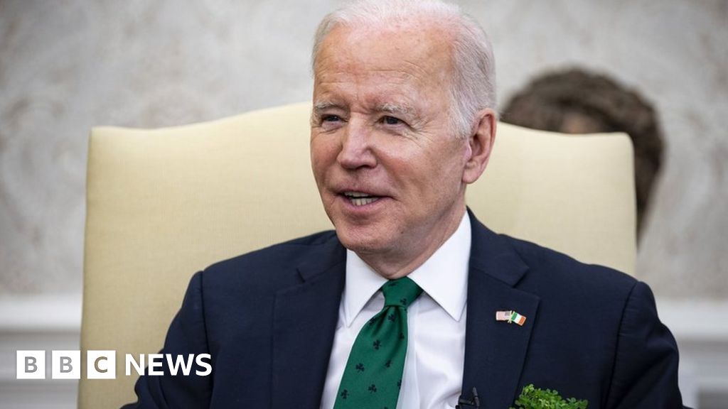 St Patrick's Day: Biden reinforces support for Good Friday Agreement