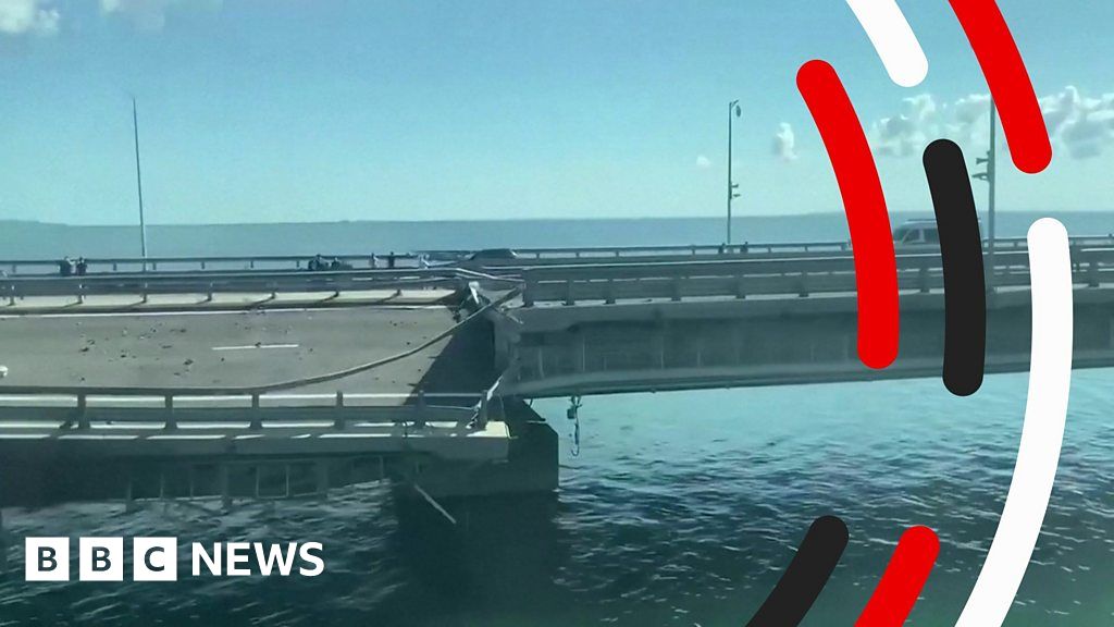 Ros Atkins on… the latest Crimea bridge attack