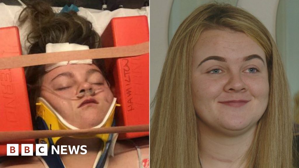 Hit-and-run teen on the day she almost died