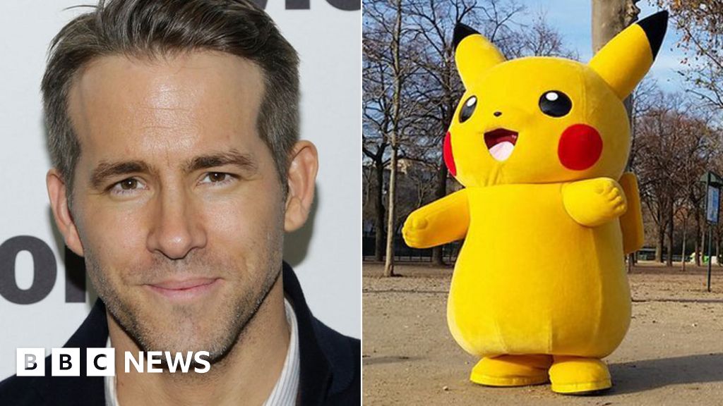 Ryan Reynolds To Play Detective Pikachu In Pokemon Film Bbc News 