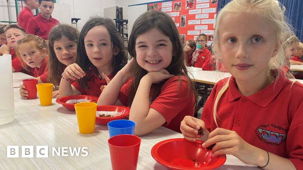 Free school meals launch in Wales for children seven and under