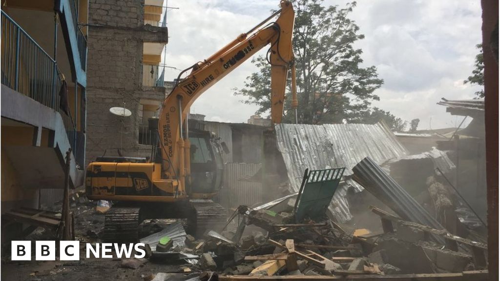 Kenya building collapse Demolition of unfit houses starts BBC News