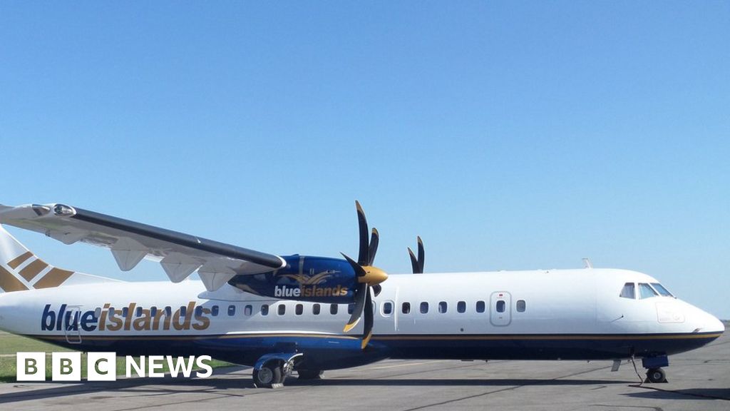 Channel Islands Blue Islands airline to operate as Flybe BBC News