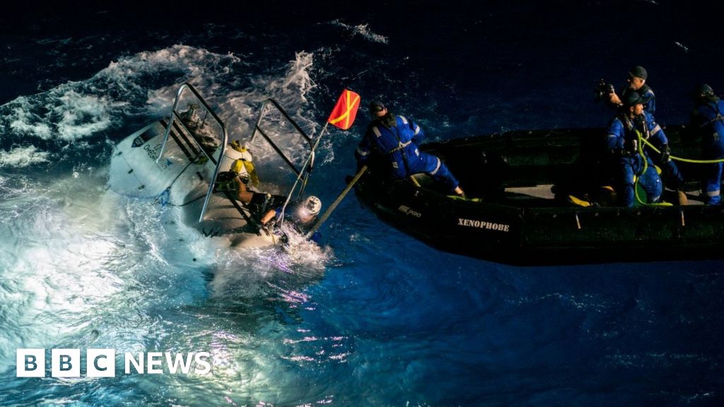 Mariana Trench: Deepest-ever sub dive finds plastic bag