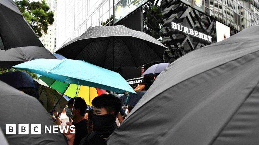 Hong Kong protests hit Burberry and Cathay Pacific