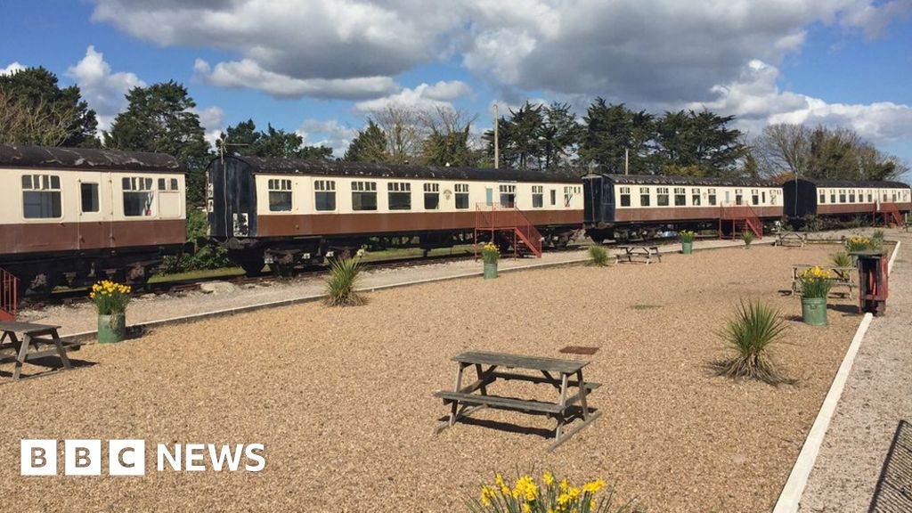Train Carriages For Sale Railway carriage holiday park sells for £261k at auction - BBC News