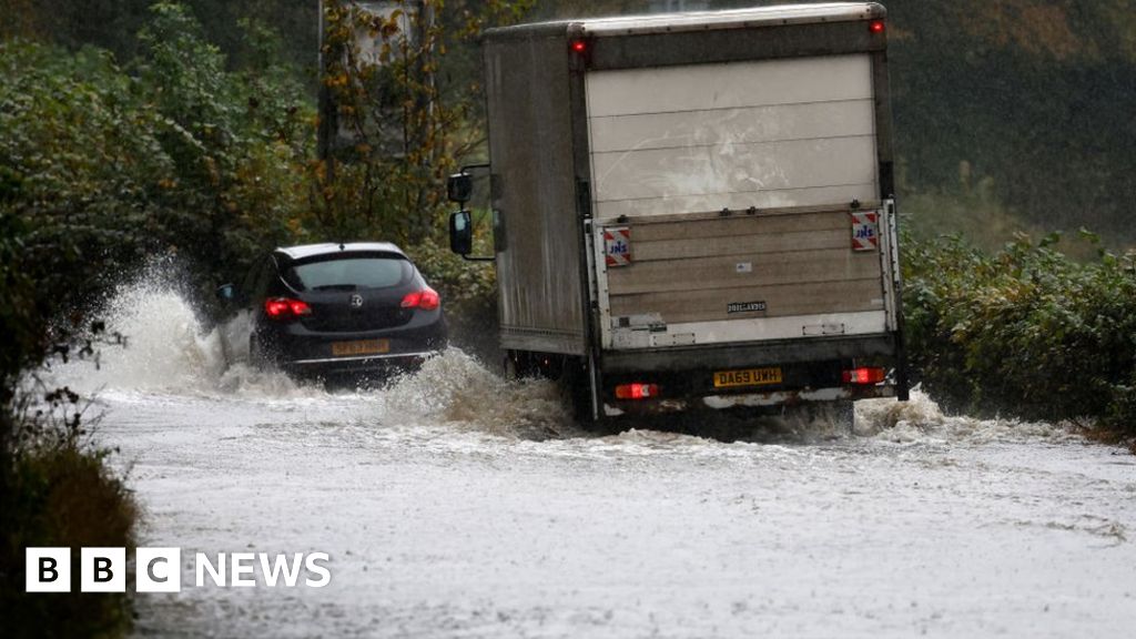 Storm Babet: Red warning of 'unprecedented' levels of rain - BBC News