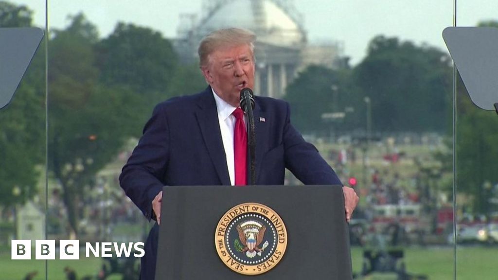 Trump Denounces Radical Left In 4 July Speech 9935