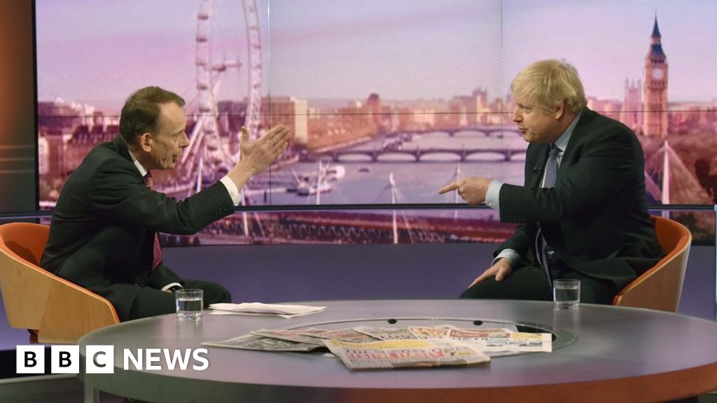 Andrew Marr's interview with Boris Johnson attracts 12,000 complaints Andrew Marr's interview with Boris Johnson attracts 12,000 complaints