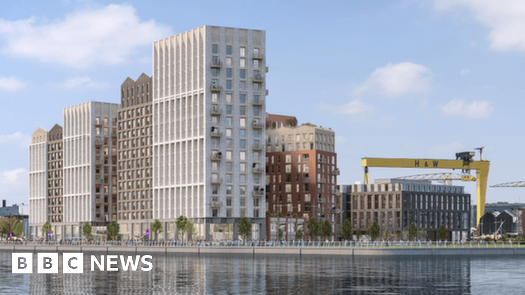 Loft Lines Fears towers will block Belfast's Titanic building BBC News