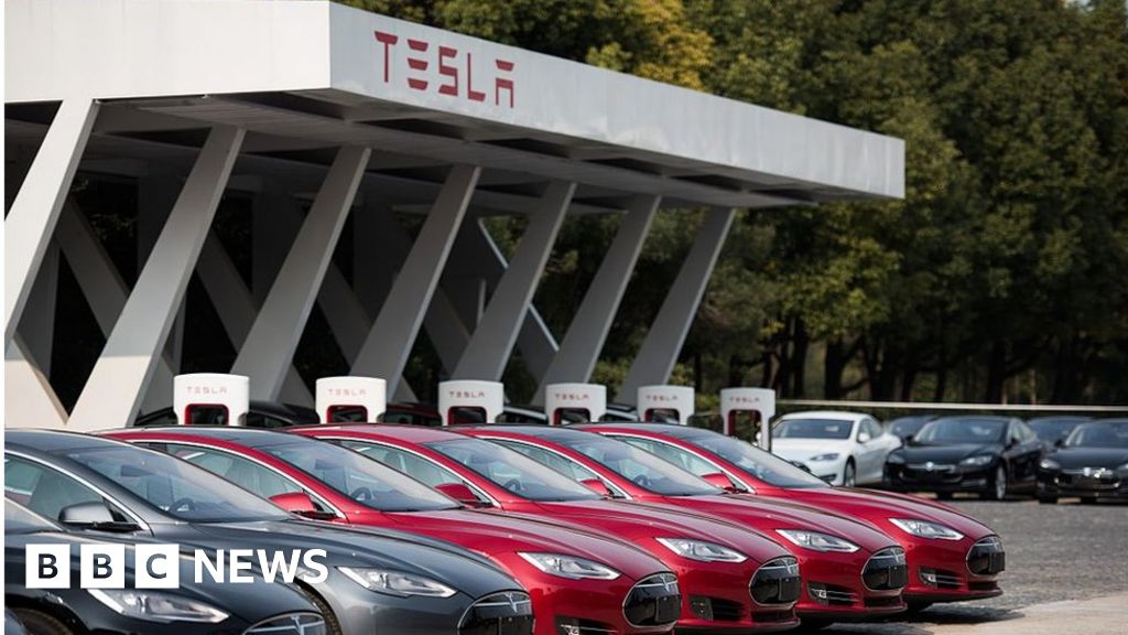 Elon Musk breaks ground on first Tesla factory outside US - BBC News