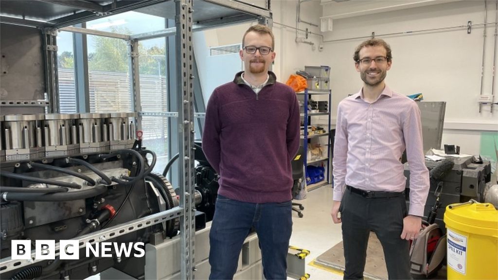 Nottingham battery made from old Volvo truck engines shown at COP26