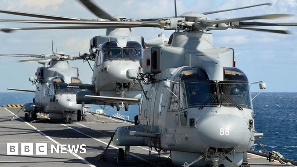 Merlin helicopter £269m surveillance system deal sustains jobs - BBC News