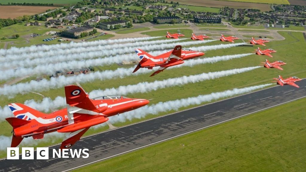 Red Arrows RAF Scampton Air Base To Be Sold Off - BBC News