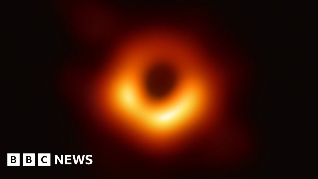 real picture of black hole