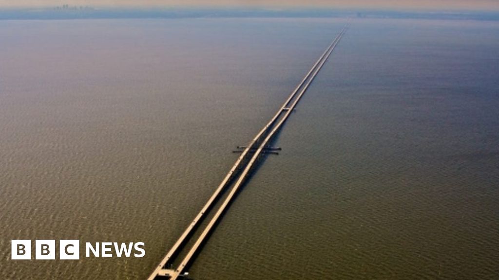 The world's longest water bridges BBC News