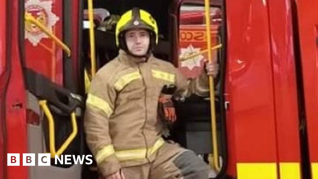 Firefighter dies after Jenners blaze in Edinburgh