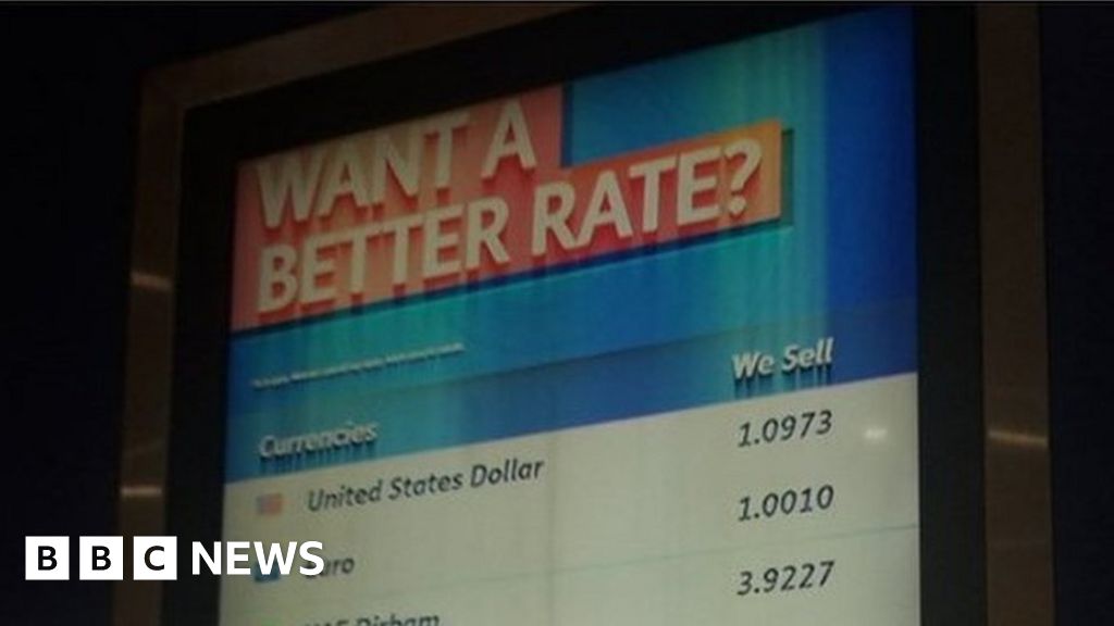 Whos Afraid Of The Falling Pound Bbc News