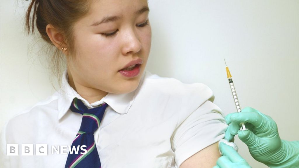 Teenagers at risk after drop in vaccine take-up