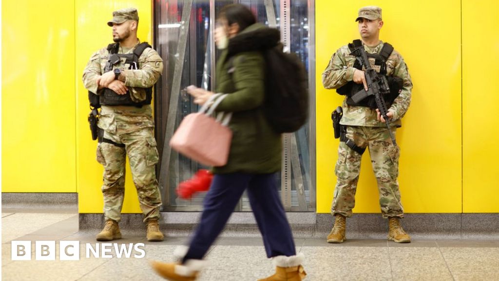 Os nova-iorquinos estão relutantes em contratar a Guarda Nacional para prevenir crimes no metrô