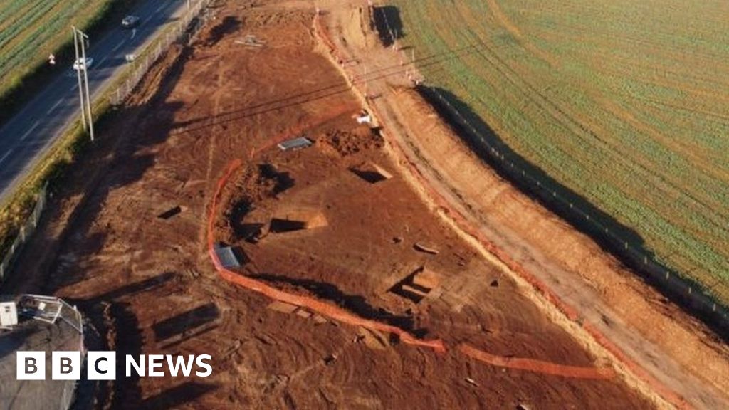 UptonuponSevern Iron Age settlement found during roundabout works