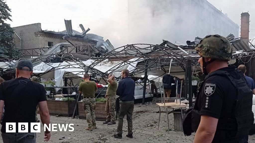 Kramatorsk: un ataque con misiles rusos golpeó restaurantes en una ciudad ucraniana