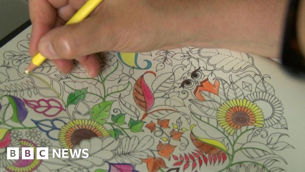 What makes a great adult colouring book? BBC News