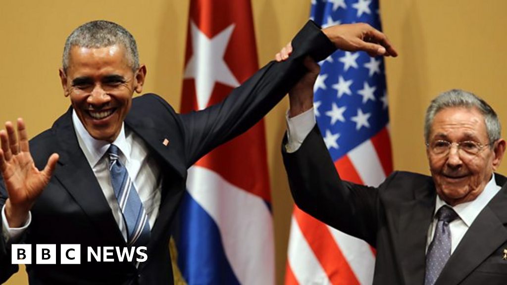 Obama in Cuba: Five historic moments - BBC News