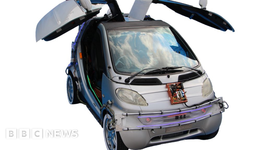 DeLorean makeover takes Smart car 'Back to the Future' BBC News