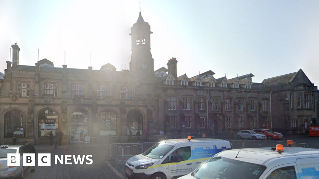 Coach crashes into Carlisle railway station
