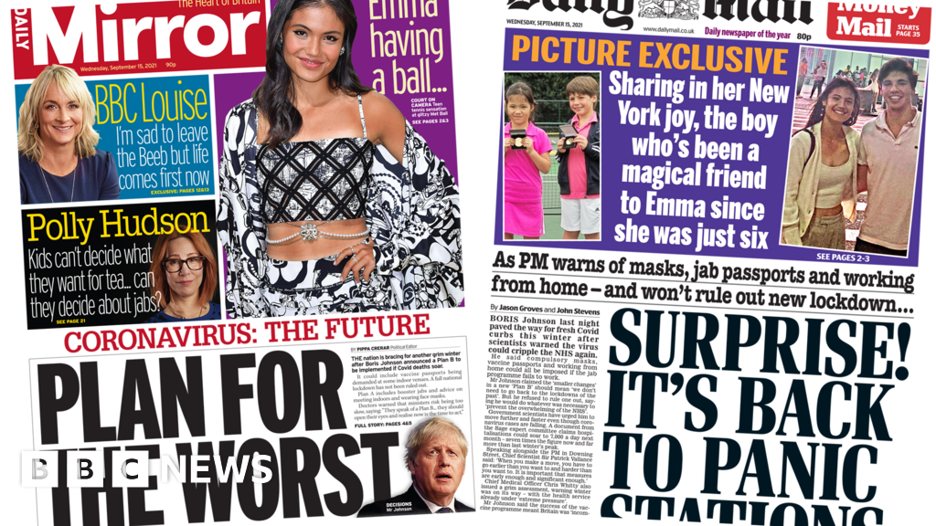 The Papers: PM's 'plan for the worst' and 'back to panic stations'