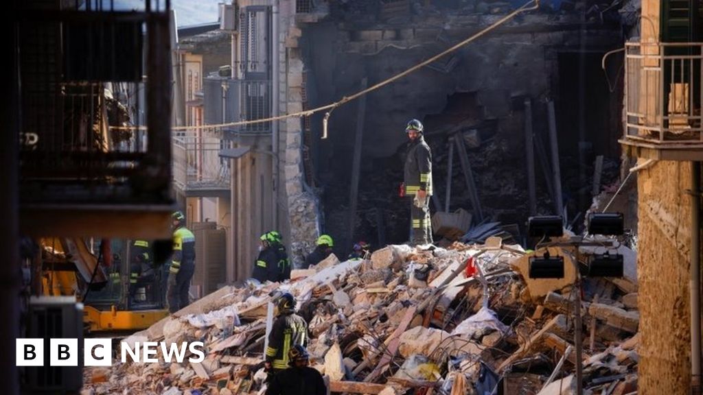 Italy: Seven dead as rescuers find bodies in Sicily blast