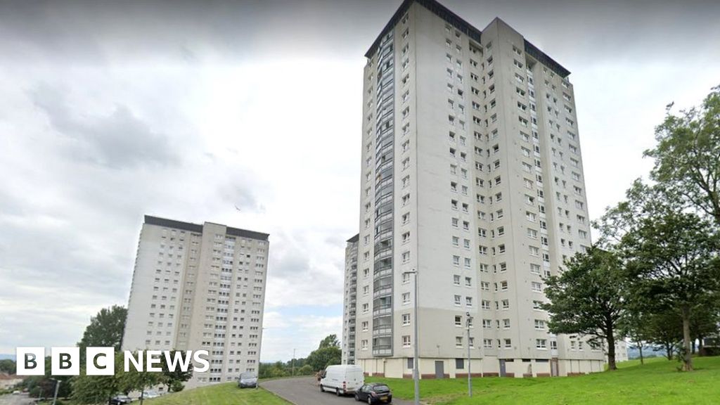Residents evacuated after Glasgow tower block fire