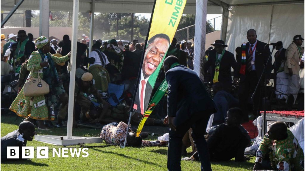 Zimbabwe President Mnangagwa Says He Was 'inches' From Bulawayo ...