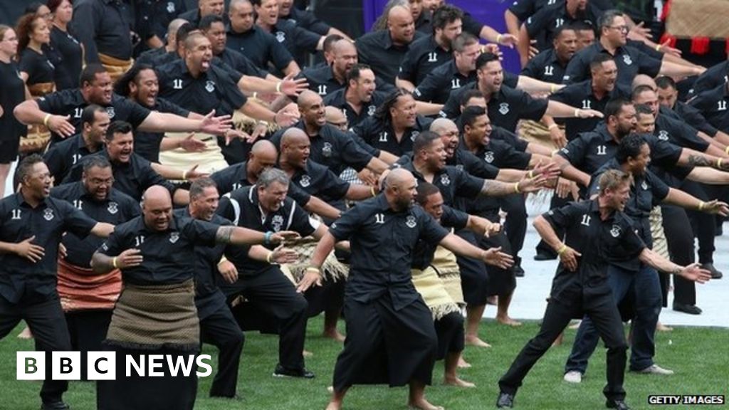 Jonah Lomu memorial service haka performed for rugby star BBC News