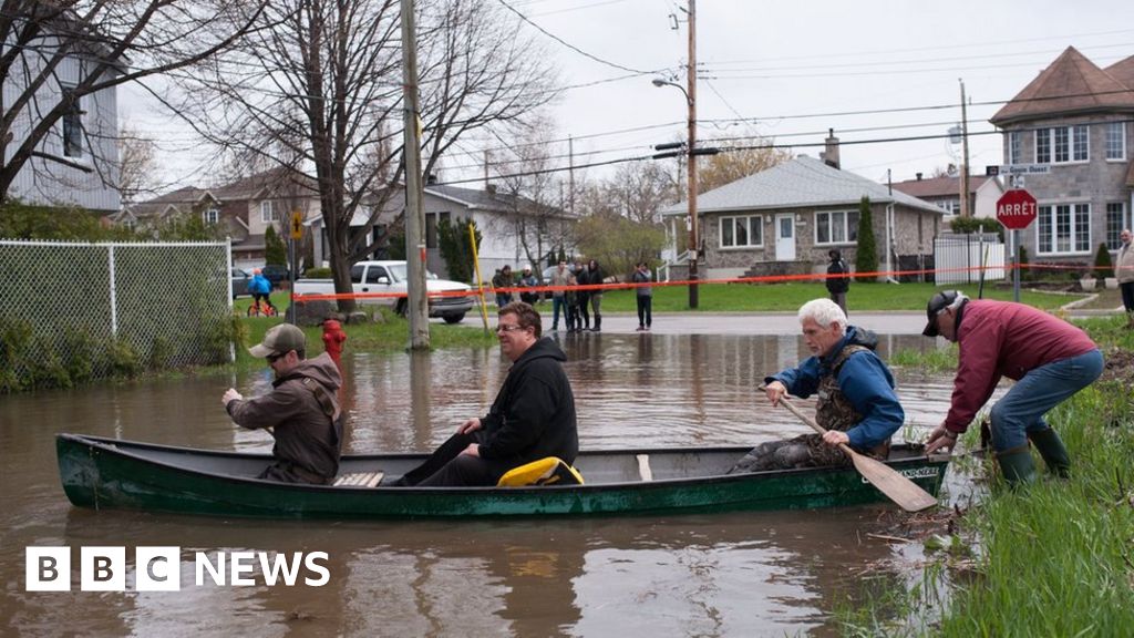 Four feared dead in British Columbia and Quebec floods