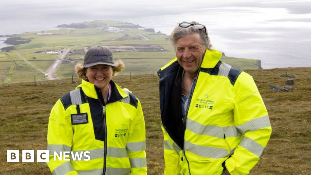 We built a spaceport on a Scottish island