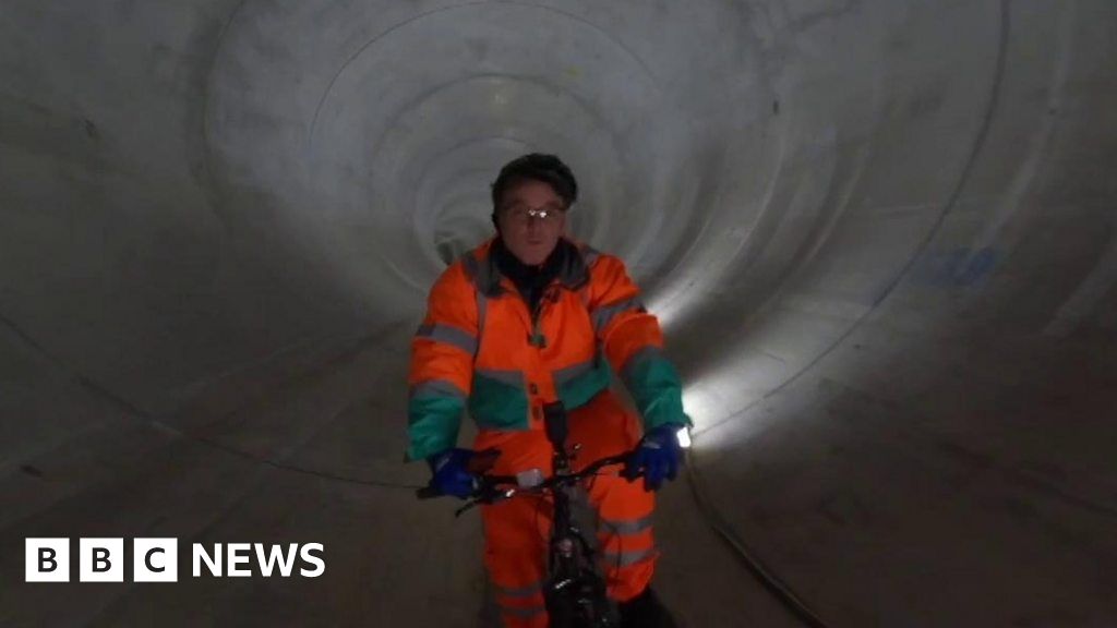Watch: Inside Britain’s biggest sewer