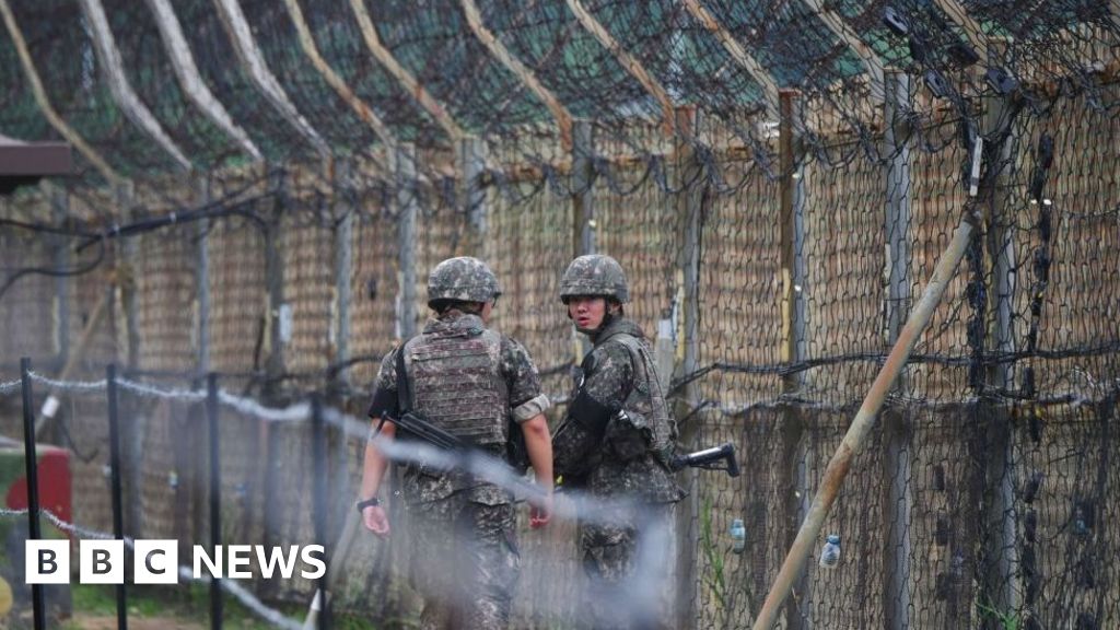 North Korean Soldier Defects After Crossing Dmz Says South Bbc News