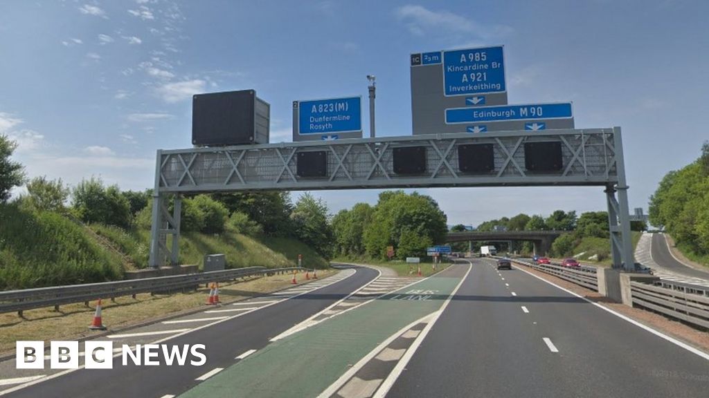 Road closures planned on M90 in Fife