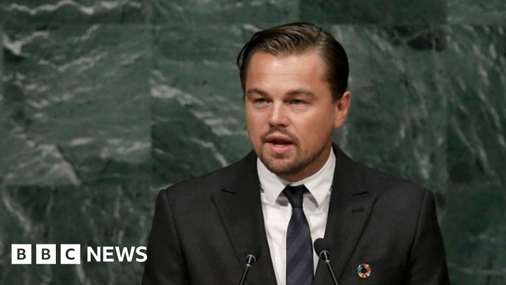 Leonardo Dicaprio Speech About Climate Change Leonardo DiCaprio tells UN time is running out on climate change - BBC News