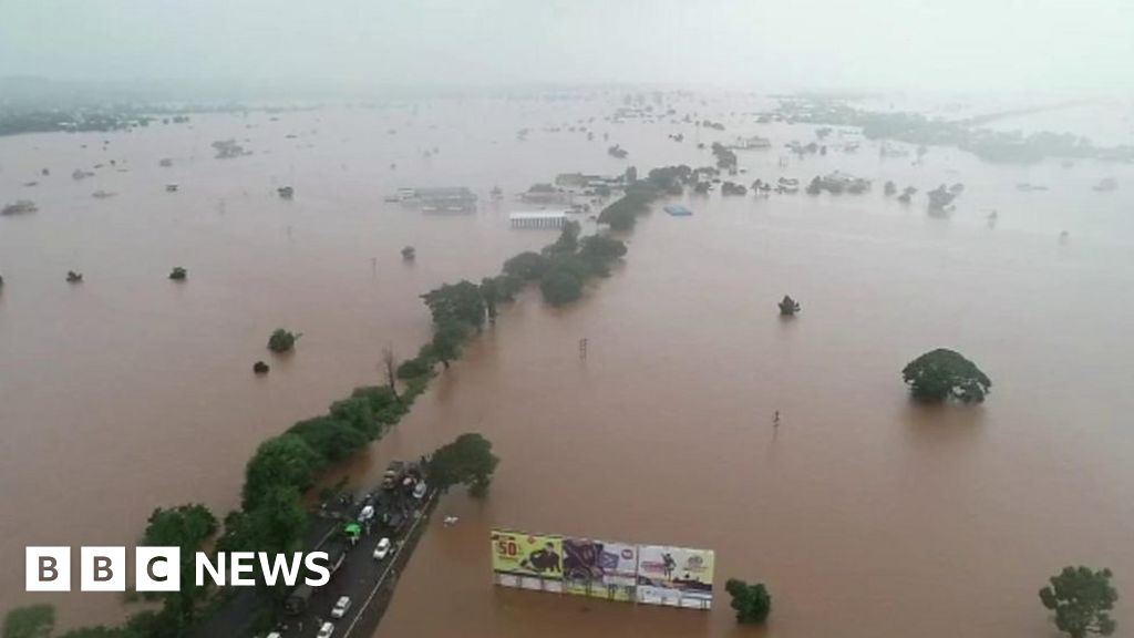 Monsoon floods ravage western India